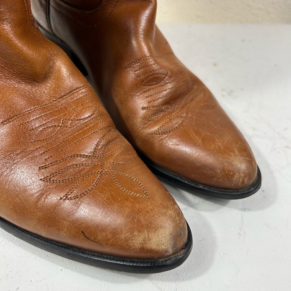 JUSTIN BASICS vintage 90s western boots - Picture 5 of 6